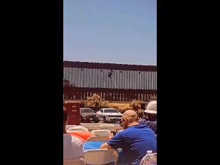 the same trump wall, which cost 10 billion. excellent video, which shows that the mex are climbing over it in general.